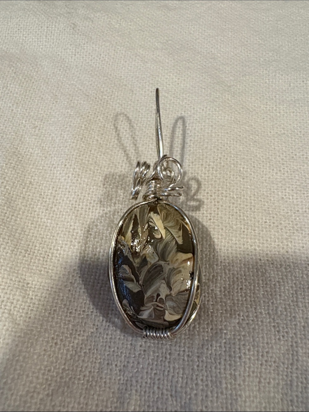 Hand-painted pendant - Picture 6 of 9